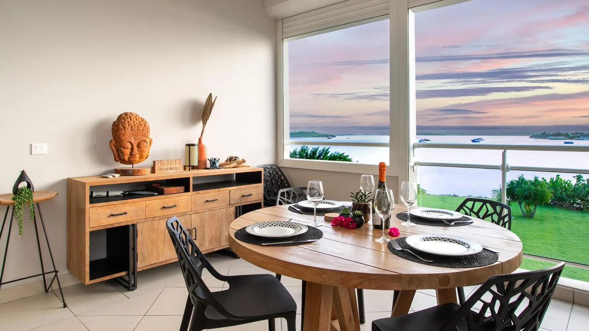 Exceptionnel ! Appartement 2 Chambres Vue Sur Le Lagon Baie de Marigot Guadeloupe