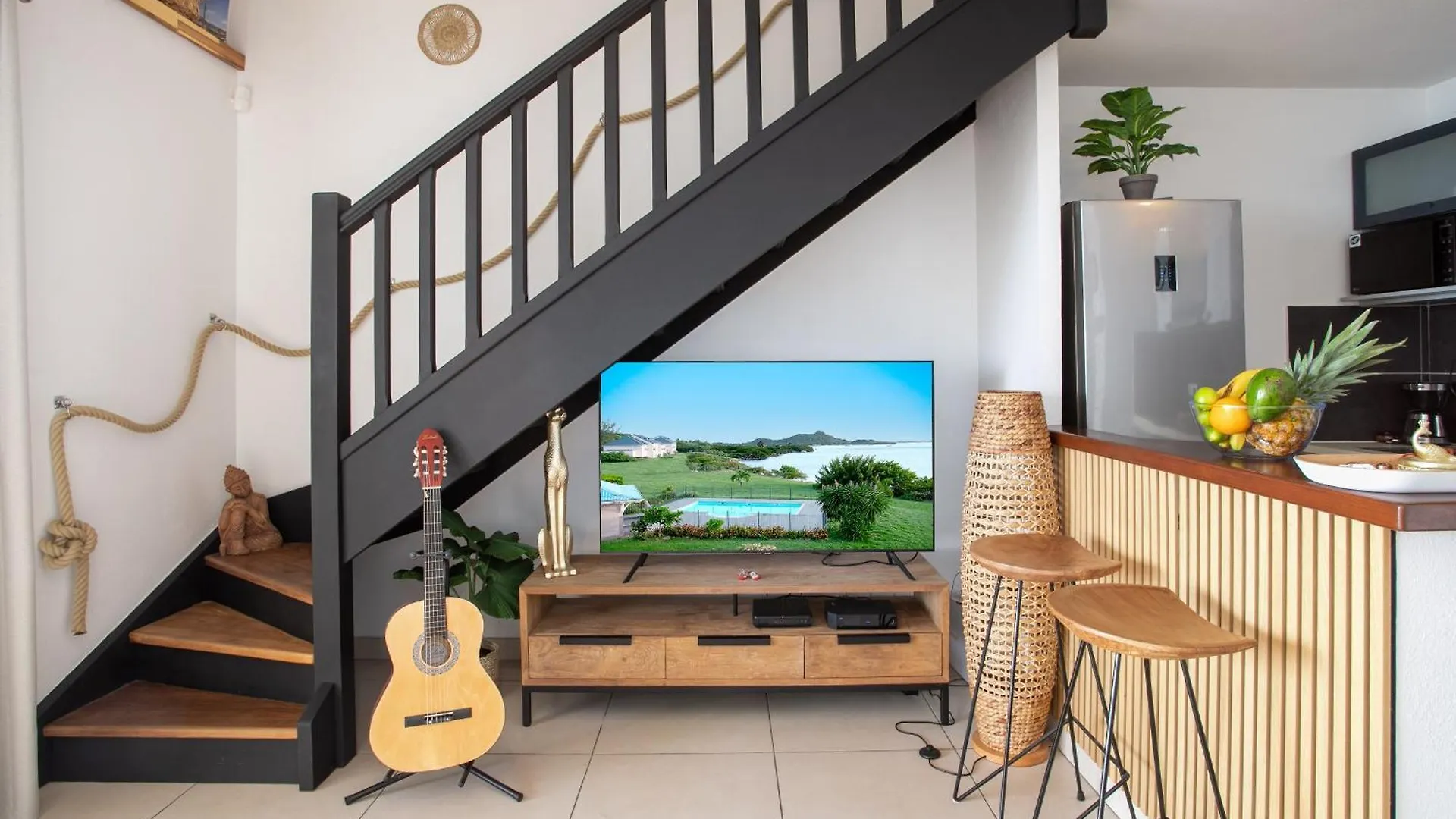 Exceptionnel ! Appartement 2 Chambres Vue Sur Le Lagon Baie de Marigot
