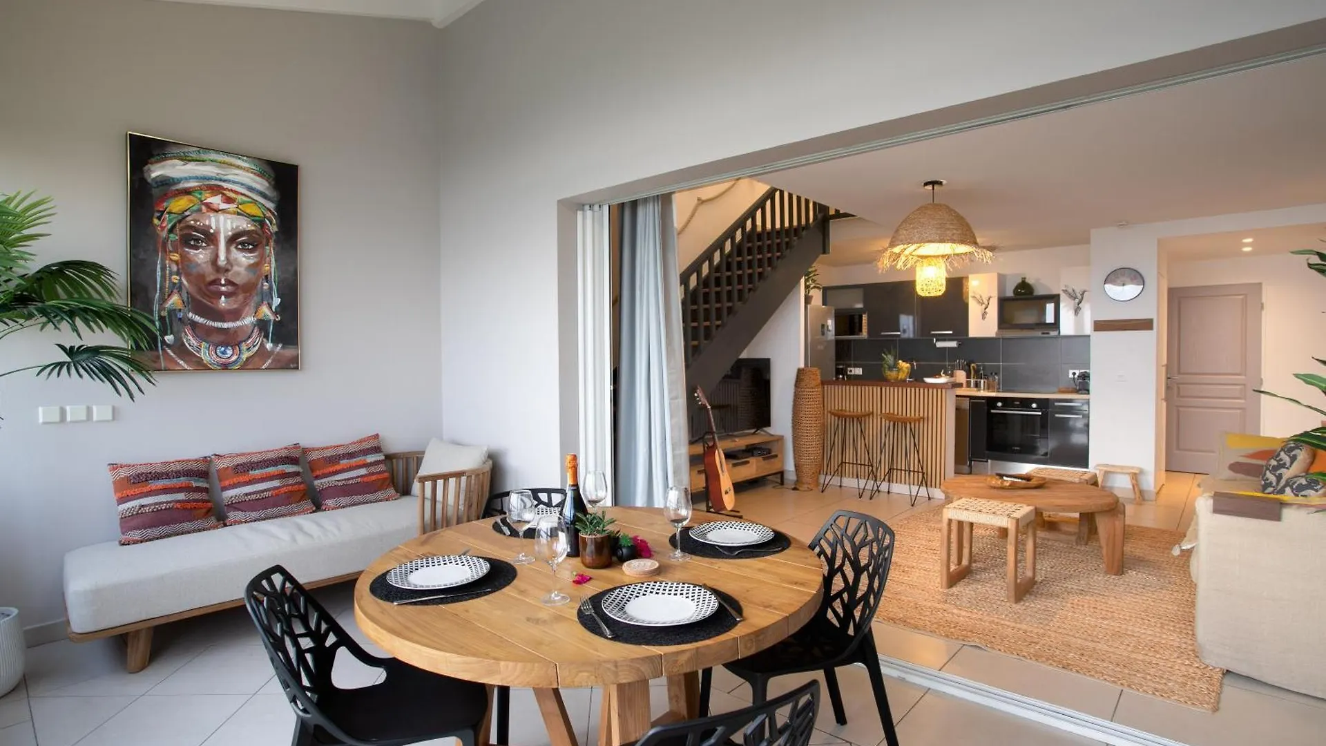 Exceptionnel ! Appartement 2 Chambres Vue Sur Le Lagon Baie de Marigot